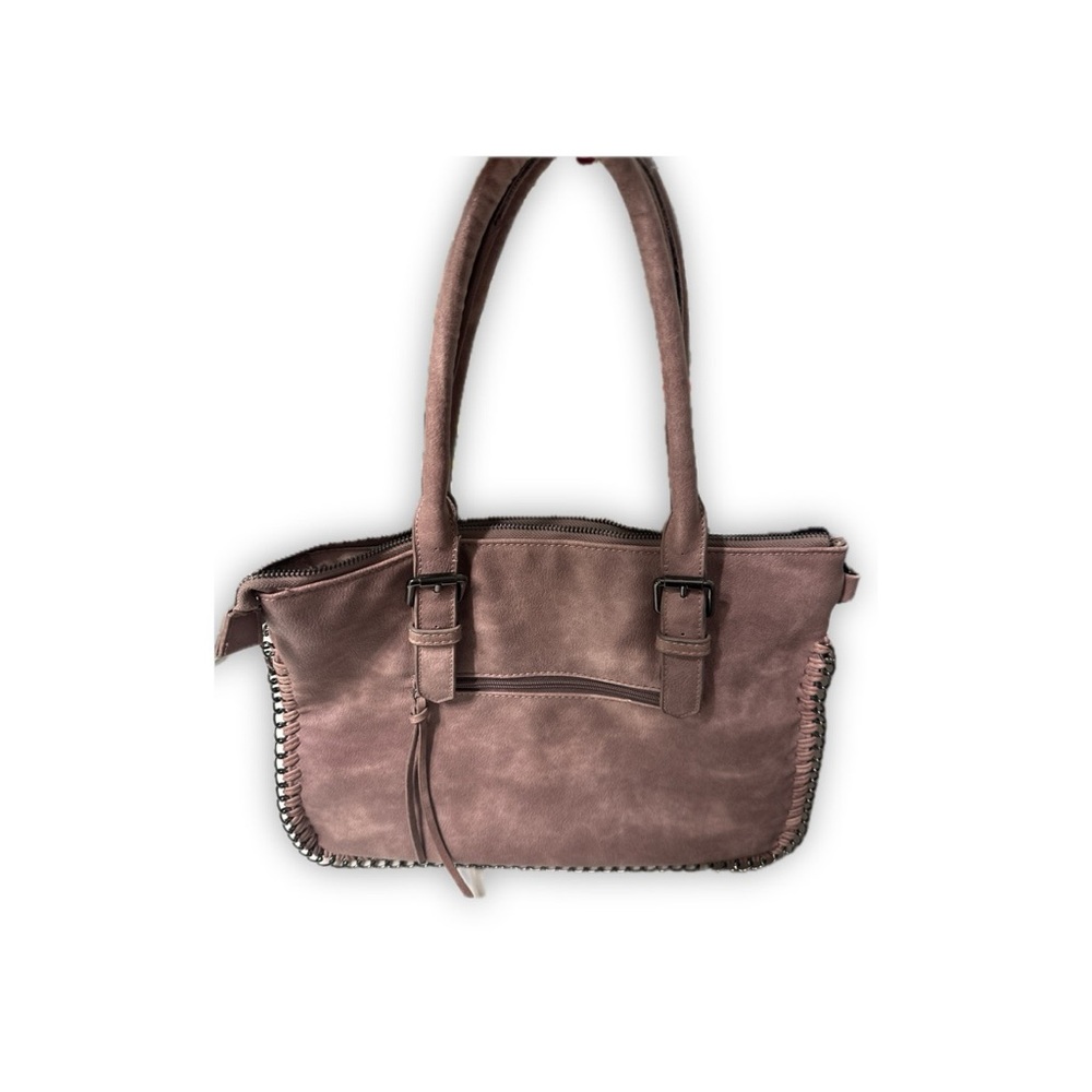 Chinese Laundry Hobo Shoulder Bag In Light Purple/Mauve Faux Leather Material